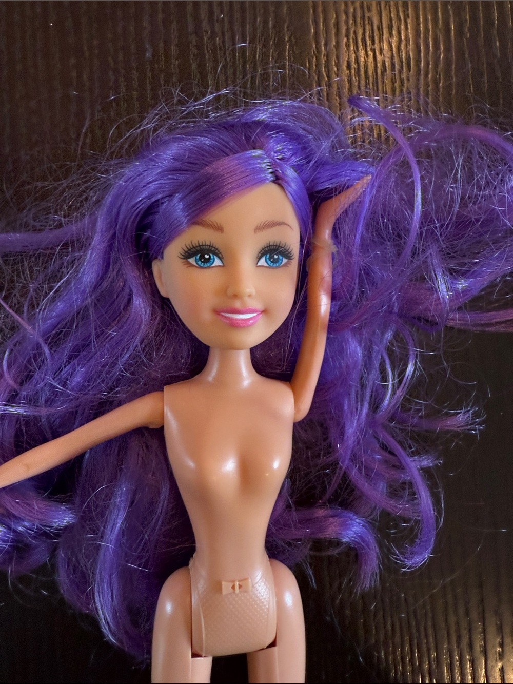 Kids Fashion Doll Set with Purple and Teal Dolls - Picture 2 of 7
